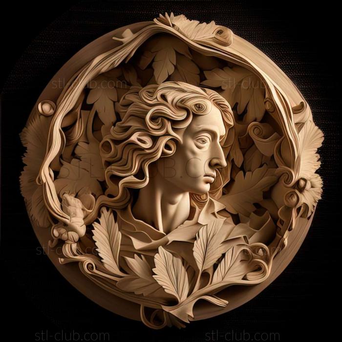3D model sandro botticelli (STL)